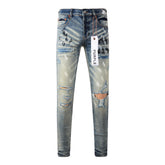 Purple Brand Jeans High Street Distressed#9037